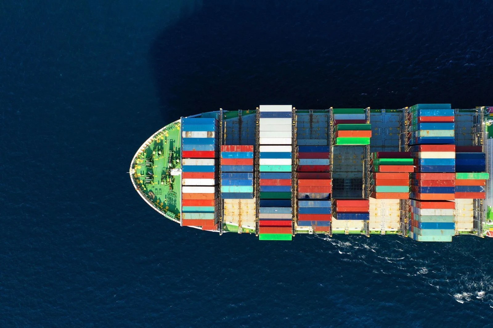 An offshore installation working beyond the reach of any shore network