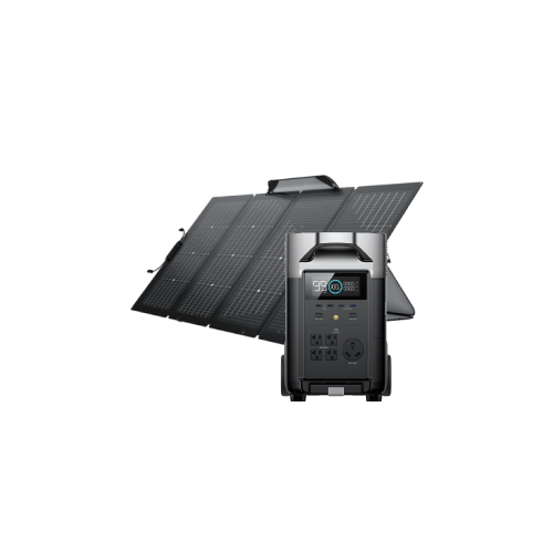 EcoFlow Delta Pro + 220W Portable Solar Panel
