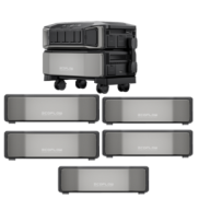 EcoFlow DELTA Pro Ultra Inverter + 5* Battery