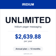 Iridium Pager Unlimited Annual Plan