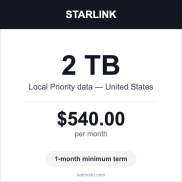 Starlink - 2TB Local Priority (US)