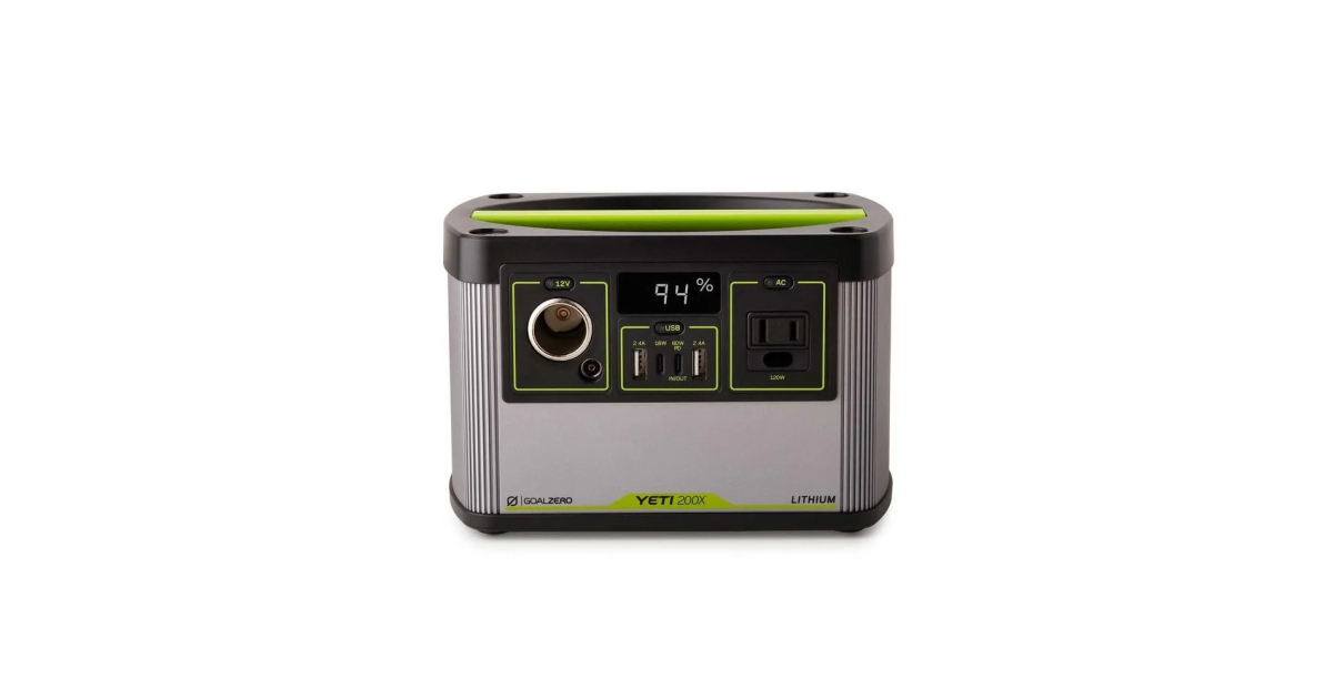 Goal Zero Yeti 200X Portable Power Station