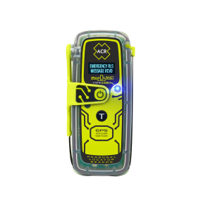 ACR ResQLink View RLS personal locator beacon with digital display — front view