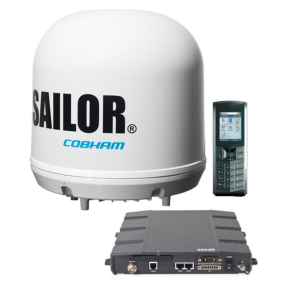 SAILOR 150 FleetBroadband maritime antenna dome for Inmarsat