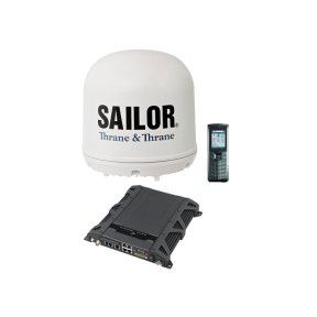 SAILOR 250 FleetBroadband antenna dome for maritime internet
