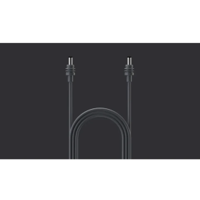30 meter Starlink Mini DC power extension cable — coiled