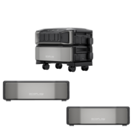 EcoFlow DELTA Pro Ultra inverter with two batteries — bundle components