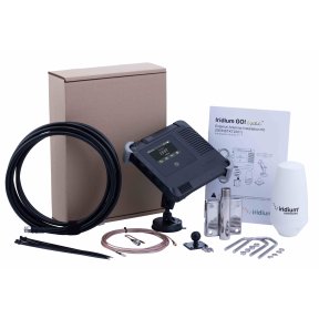 Iridium GO! exec marine antenna kit — box with antenna and cables