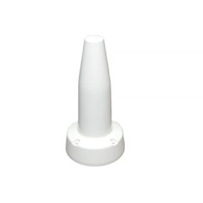 Globalstar GAT-17HX magnetic mount helix antenna — white antenna