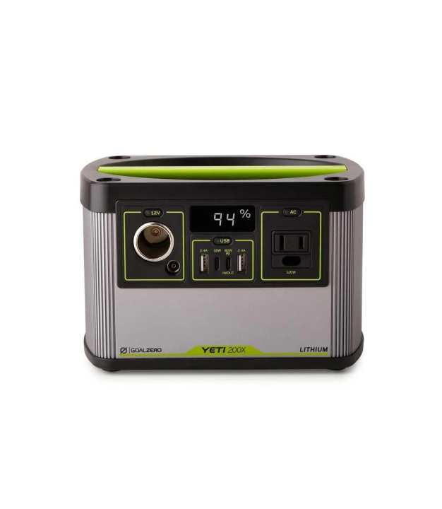 Goal Zero Yeti 200X portable power station — front view