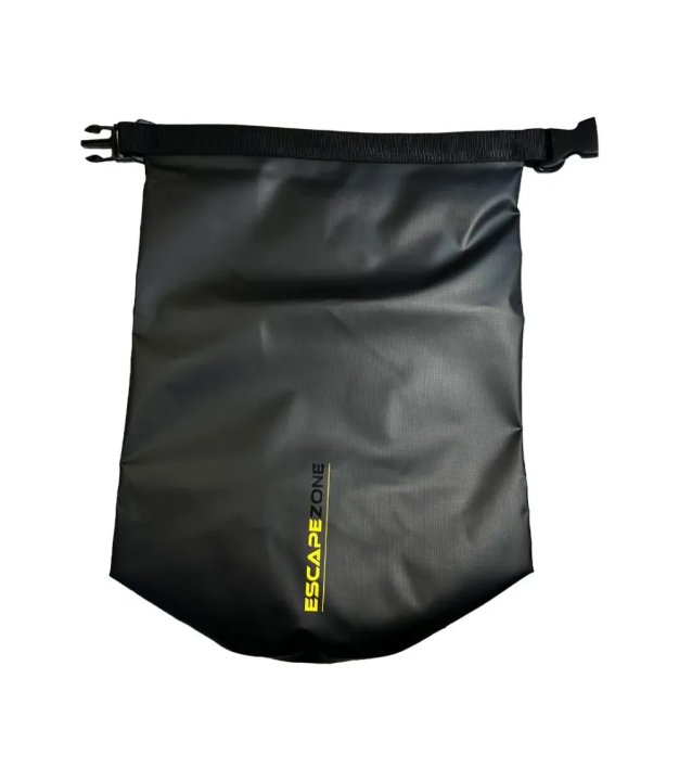 EscapeZone 5L Faraday dry bag — roll-top front view