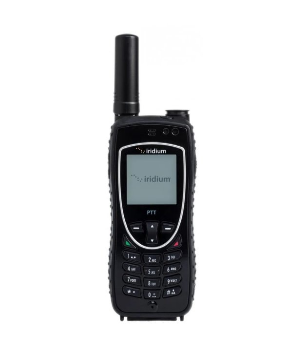 Iridium Extreme PTT rental — handset detail view