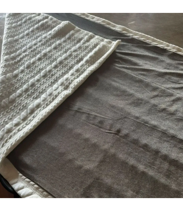 EscapeZone 4x5 EMF blocking throw blanket — shielding fabric detail