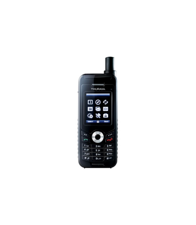 Thuraya XT satellite phone — front keypad view