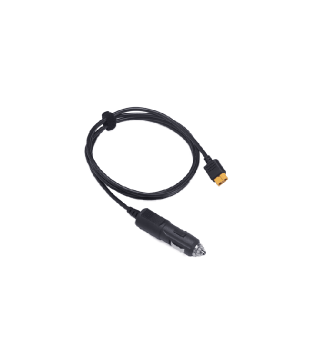EcoFlow car charging cable — USB connector end