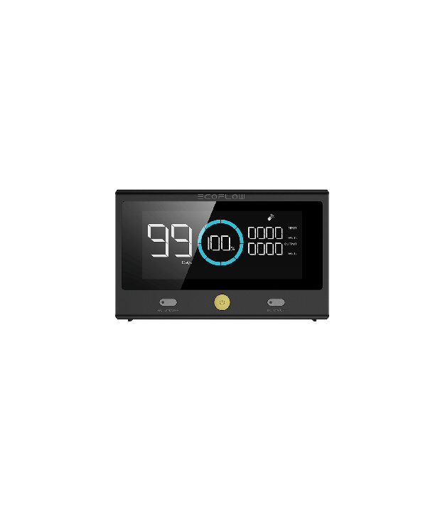 EcoFlow DELTA Pro remote control — display and buttons