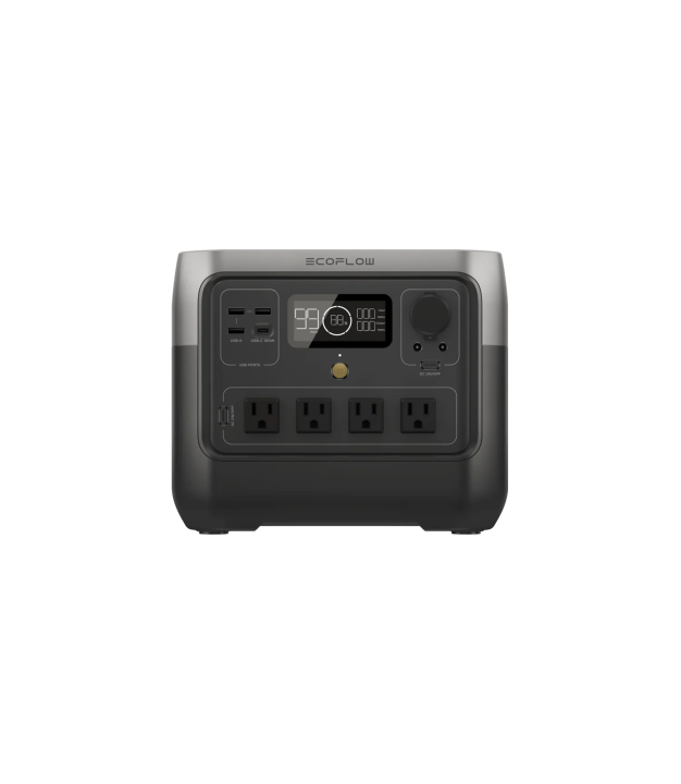 EcoFlow RIVER 2 Pro portable power station — front view with display