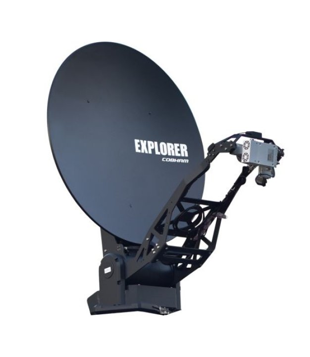 EXPLORER 8100GX Drive-Away Land System satellite communications equipment
