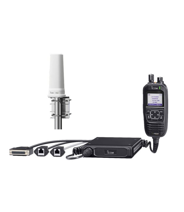 IC-SAT100M PTT satellite communications equipment