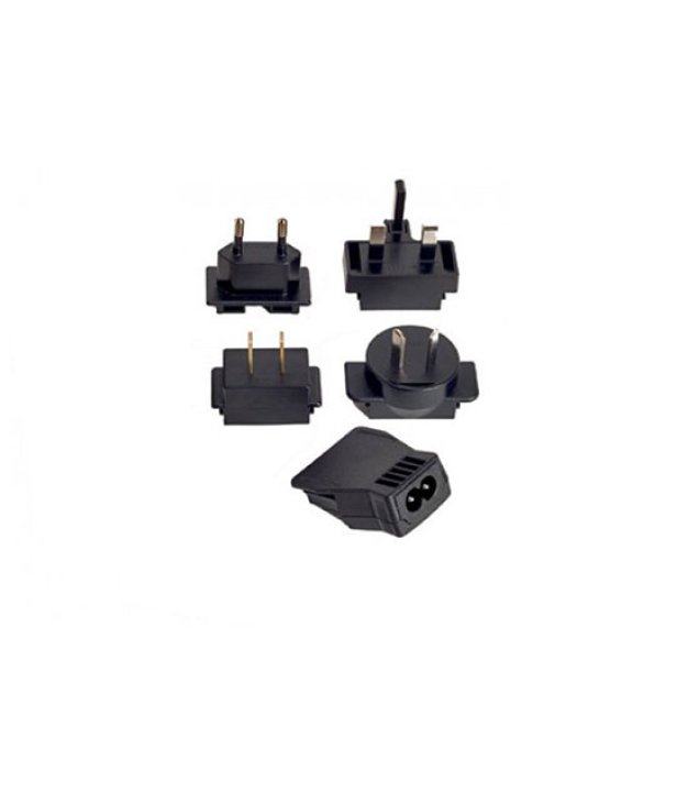 Iridium international plug adapter kit for travel chargers