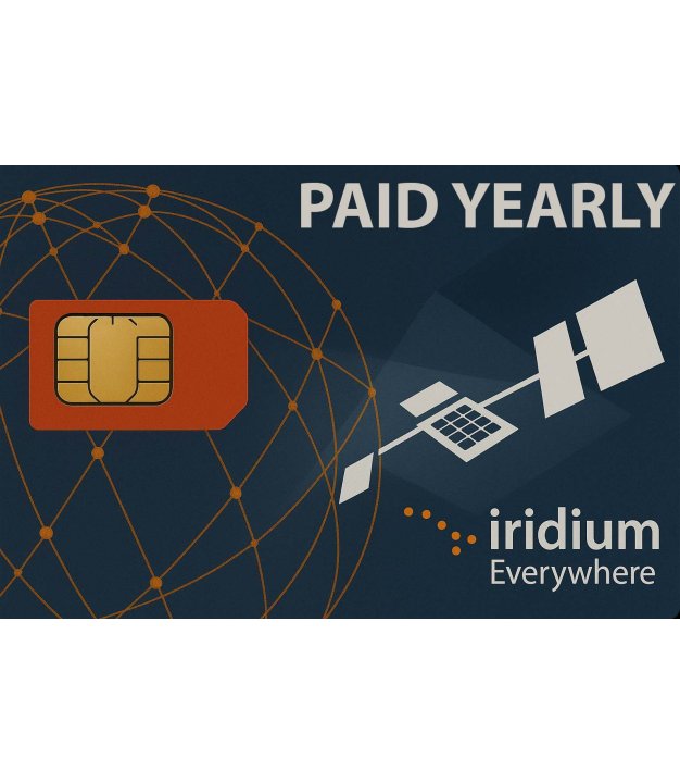 Iridium Monthly 20 Minutes Plan - Yearly