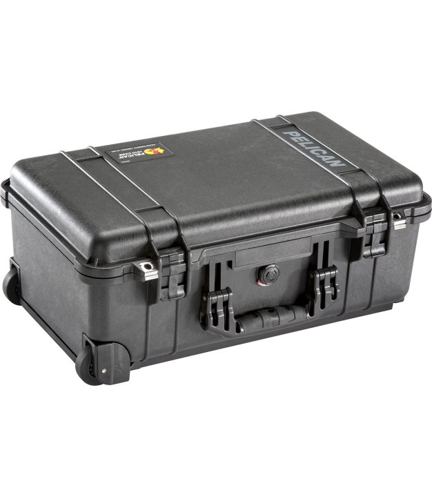 Pelican 1510 Protector carry-on case with rolling wheels and handle