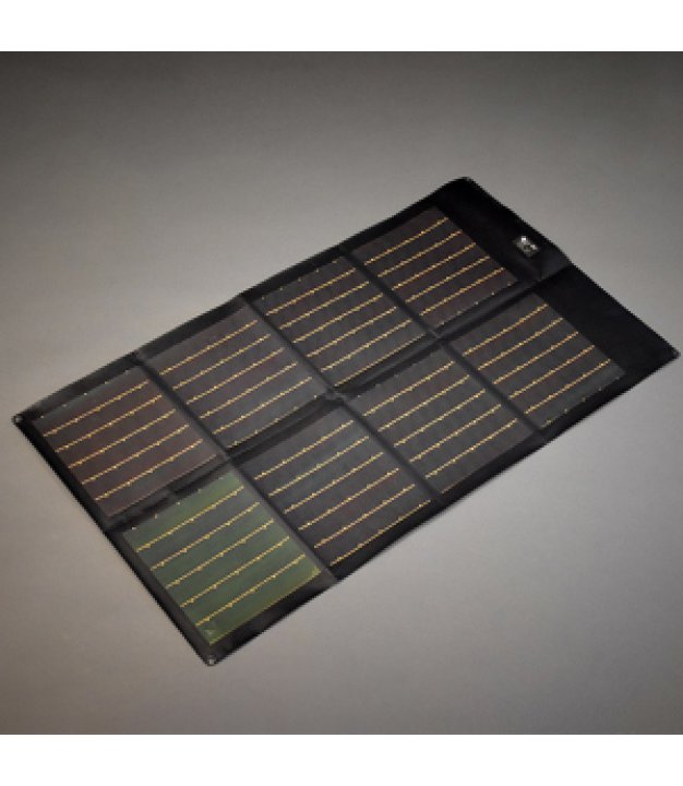 P3-60W portable solar charger — folded view