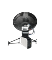 Cobham EXPLORER 5075GX fly-away antenna — rear view of dish and mount thumbnail