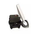 Mobile satellite internet rental kit — dish and mount in case thumbnail