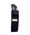 EscapeZone satellite phone Faraday bag — side view with phone thumbnail
