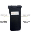 EscapeZone satellite phone Faraday bag — feature callout view thumbnail