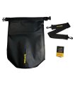 EscapeZone 5L Faraday dry bag — with shoulder strap and device thumbnail
