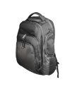 EscapeZone Faraday ballistic backpack — side profile with straps thumbnail