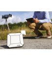 Inmarsat Explorer 510 set up outdoors for satellite connectivity thumbnail