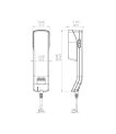 Lars Thrane LT-3120 handset cradle — outline diagram thumbnail