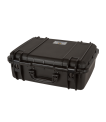 Seahorse SE720 waterproof hard case in black — closed thumbnail