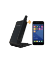 Thuraya SatSleeve+ satellite adapter with smartphone docked thumbnail