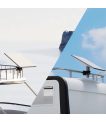Starlink Mini rail mounted on a boat structure thumbnail