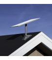 Starlink Standard pivot mounted on a roof peak at dusk thumbnail