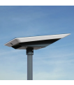 Starlink Flat High Performance dish on pipe adapter against sky thumbnail