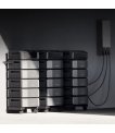 EcoFlow DELTA Pro Ultra battery stack installed in a garage thumbnail