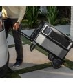 EcoFlow DELTA Pro Ultra system wheeled outdoors by a user thumbnail