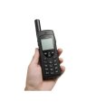 Iridium 9555 satellite phone rental held in one hand, antenna extended thumbnail