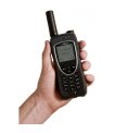 Iridium 9575 Extreme rental held in one hand, showing its size thumbnail