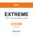 SPOT Trace Extreme monthly satellite asset tracking plan card — $19.90 per month thumbnail