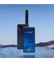 Thuraya SKYPHONE with antenna extended over water backdrop thumbnail