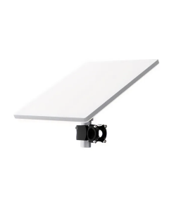 Starlink Mini pole rail mount with dish attached
